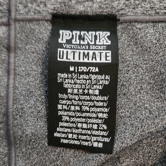 VS Pink Ultimate Yoga Exercize Pants Black Size M - Picture 5 of 9